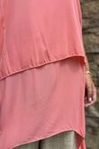 The Bertie Two Piece Layer Top Coral